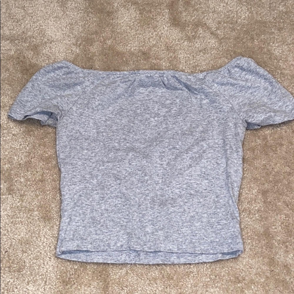 Grey crop top - Picture 3 of 3